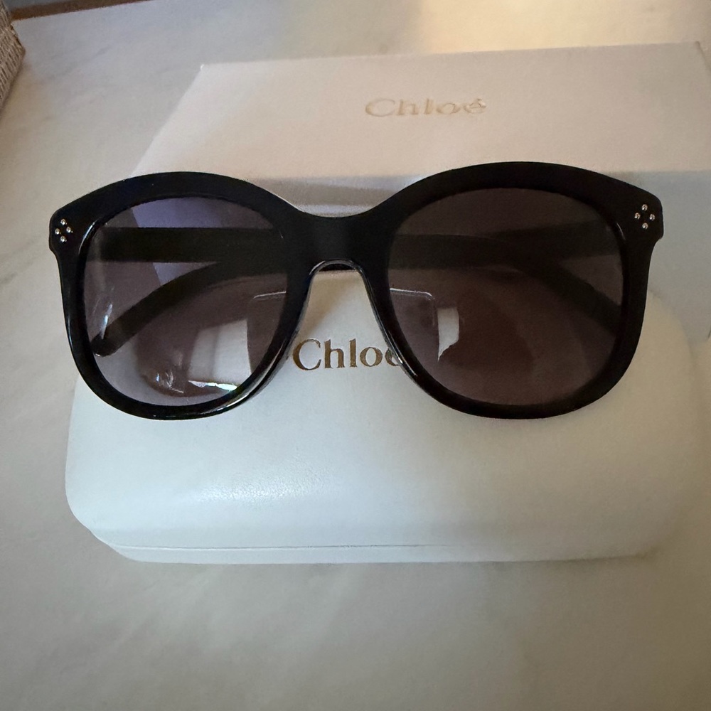 Chloe Black Sunglasses